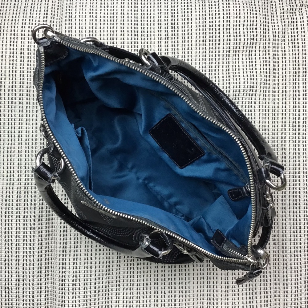 Coach jacquard handbag - Picture 4 of 8